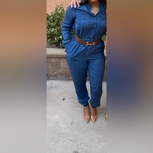 Banana Republic Women's Jean Jumpsuit Size 2
